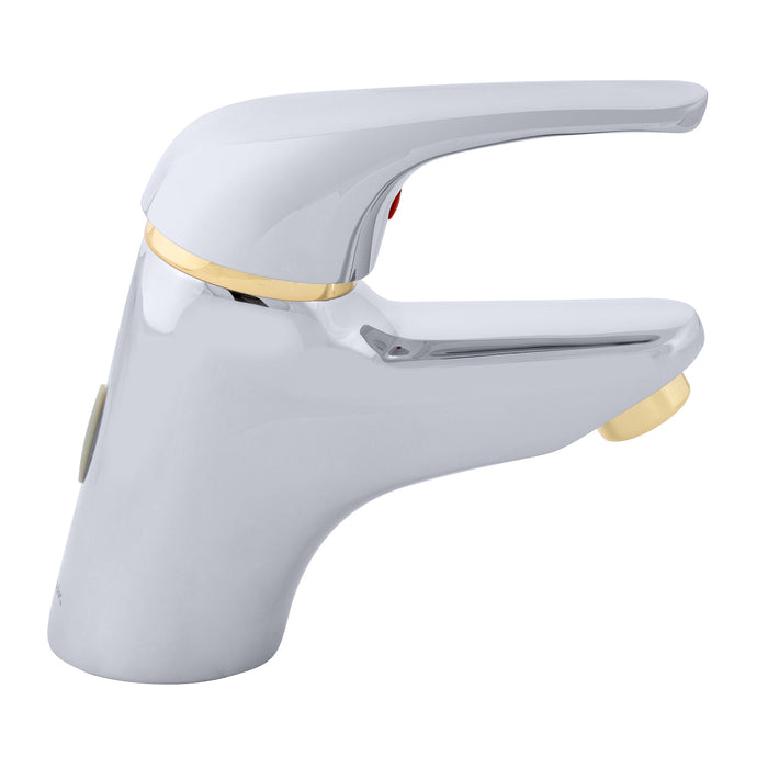 Grifo de ducha Ambassador Marine 132-0800-CG Pacifica (cromo/oro de 18 quilates)
