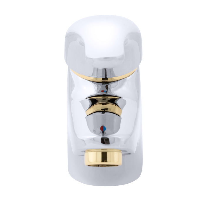 Grifo de ducha Ambassador Marine 132-0800-CG Pacifica (cromo/oro de 18 quilates)