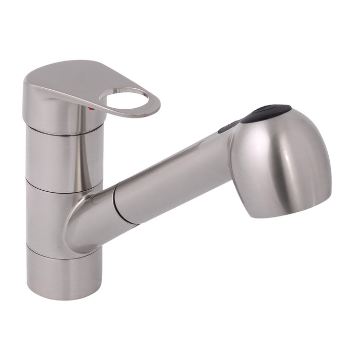 Ambassador Marine 132-1003-NP Nautilus- Pull-Out Galley Faucet (Brushed Nickel)