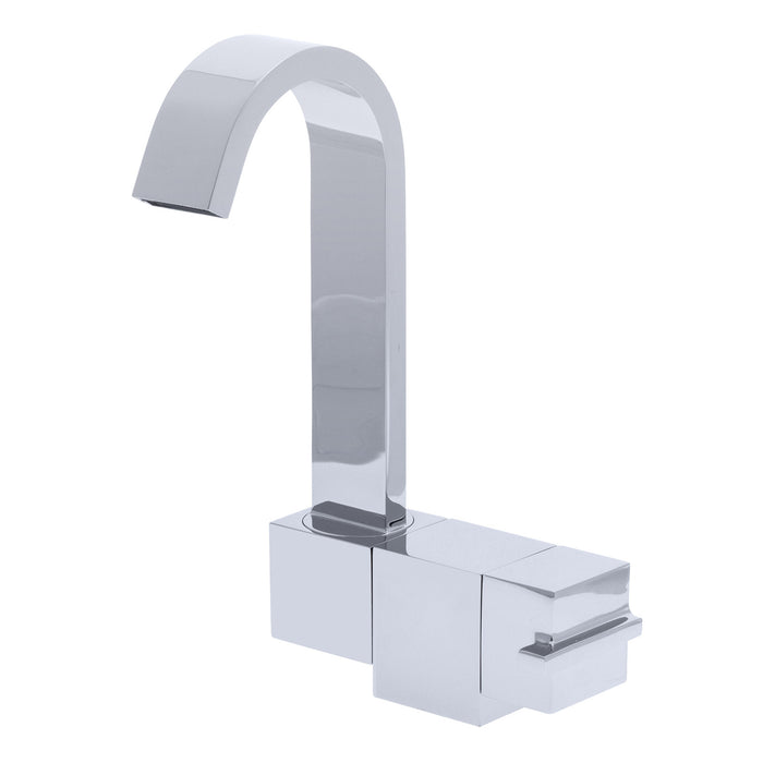 Ambassador Marine 132-2009-CP Artaine- Elite Folding Tap (Ribbon J-Spout) (Chrome)