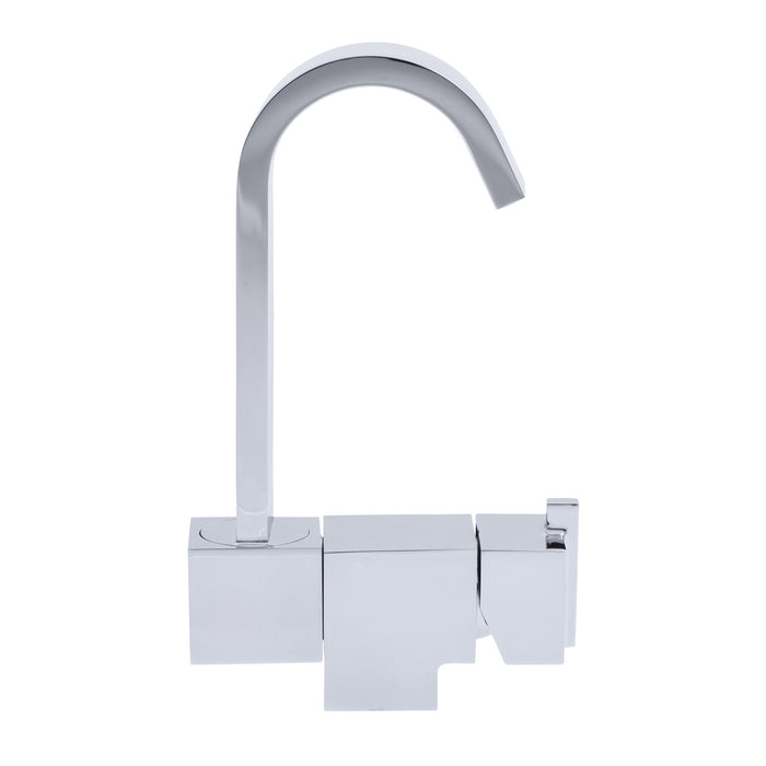 Ambassador Marine 132-2025-CP Artaine- Elite Folding Faucet (Ribbon J-Spout) (Chrome)