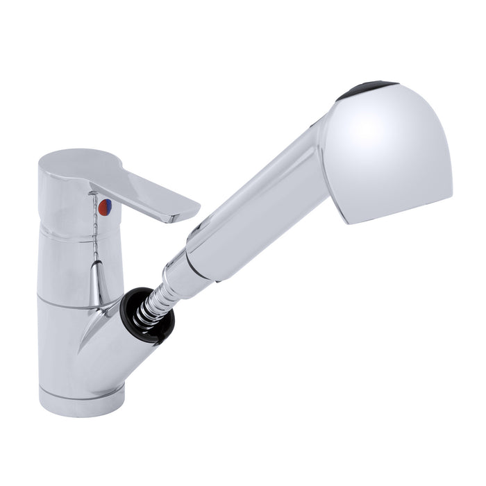 Ambassador Marine 132-2112-CP Irva- Small Pull-Out Galley Faucet (Chrome)