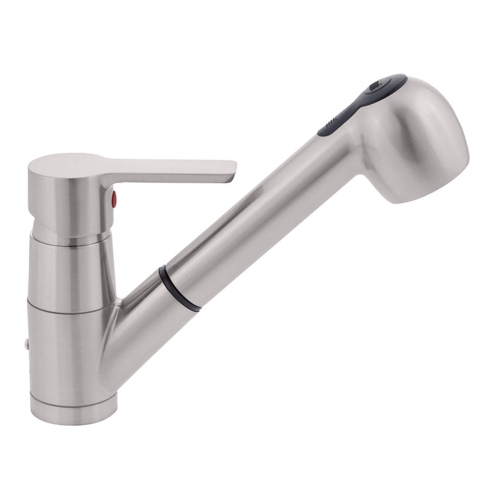 Ambassador Marine 132-2112-NP Irva- Small Pull-Out Galley Faucet (Brushed Nickel)