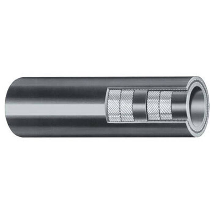 Trident Marine 132-1006 1" x 50' Box Black HD Water Hose 200 PSI