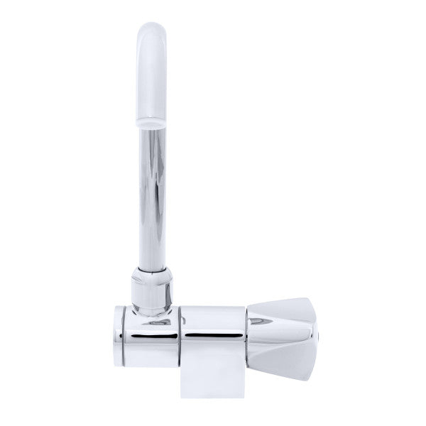 Ambassador Marine Trinidad Elite Folding Cold Water Tap J Spout Chrome Brass 1/2 Inch NPSM