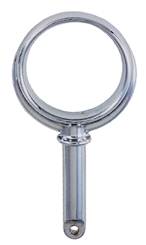 Perko 1267DP0CHR Round Type Rowlock Horns Chrome Plated Zinc