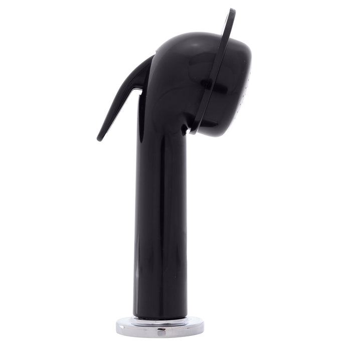 Ambassador Marine 134-0010-KP Deck-Mount Sprayer- Large Black Sprayer, 6' Black Rubber Hose, Ultra-Low Profile Holder