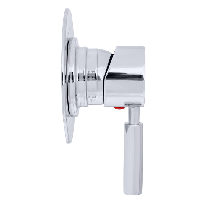Ambassador Marine 134-0732-CP Aviani- 1H Shower Mixer, Thin Wall-Mount (Chrome)