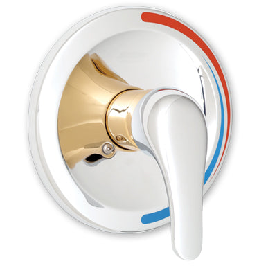 Ambassador Marine 134-0805-CG Pacifica- 1H PB Shower Mixer (Chrome/18k Gold)