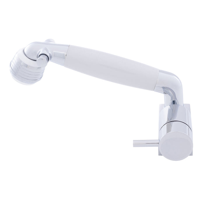 Ambassador Marine 134-1734-CA Aidack- Pull-Out Deck Tap (Cold Only) (Classic Arctic White Sprayer, 6' Stainless Steel Hose) (Chrome/Arctic White)