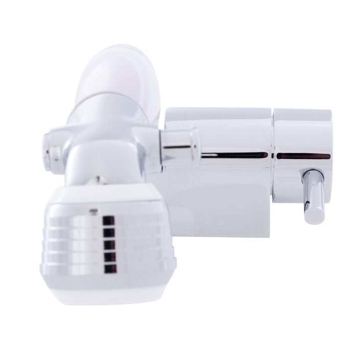 Ambassador Marine 134-1735-CA Aidack- Pull-Out Deck Tap (Cold Only) (Classic Arctic White Sprayer, 10' White Rubber Hose) (Chrome/Arctic White)