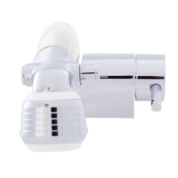 Ambassador Marine 134-1735-CW Aidack- Pull-Out Deck Tap (Cold Only) (Classic Warm White Sprayer, 10' White Rubber Hose) (Chrome/Warm White)