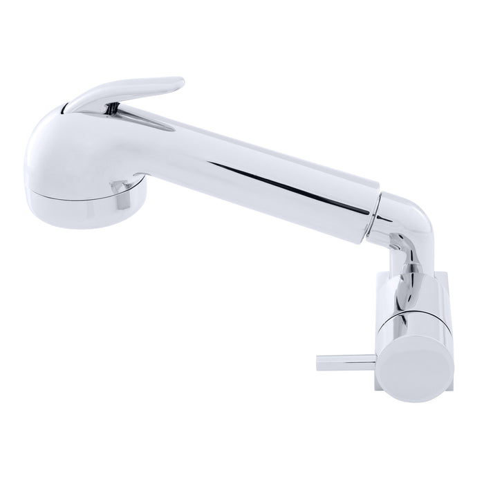 Ambassador Marine 134-1759-CP Aidack- Pull-Out Deck Tap (Cold Only) (Large Chrome Sprayer (No Hook), 6' Black Rubber Hose) (Chrome)