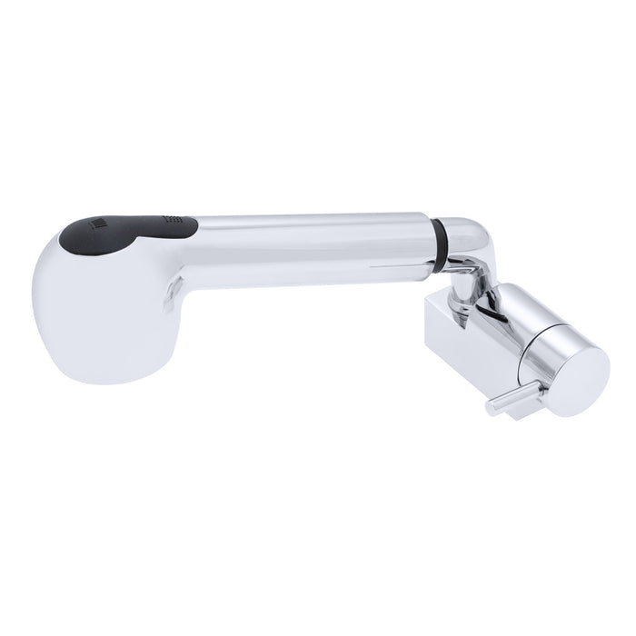 Ambassador Marine 134-1778-CP Aidack- Pull-Out Deck Tap (Cold Only) (Pull-Out Kitchen Sprayer, 6' Stainless Steel Hose) (Chrome)