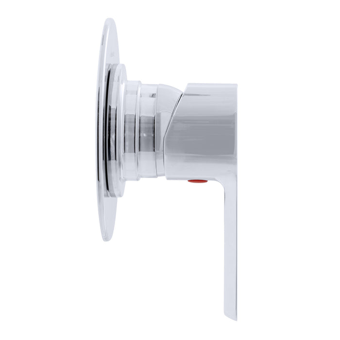 Ambassador Marine 134-2132-CP Irva- 1H Shower Mixer, Thin Wall-Mount (Chrome)
