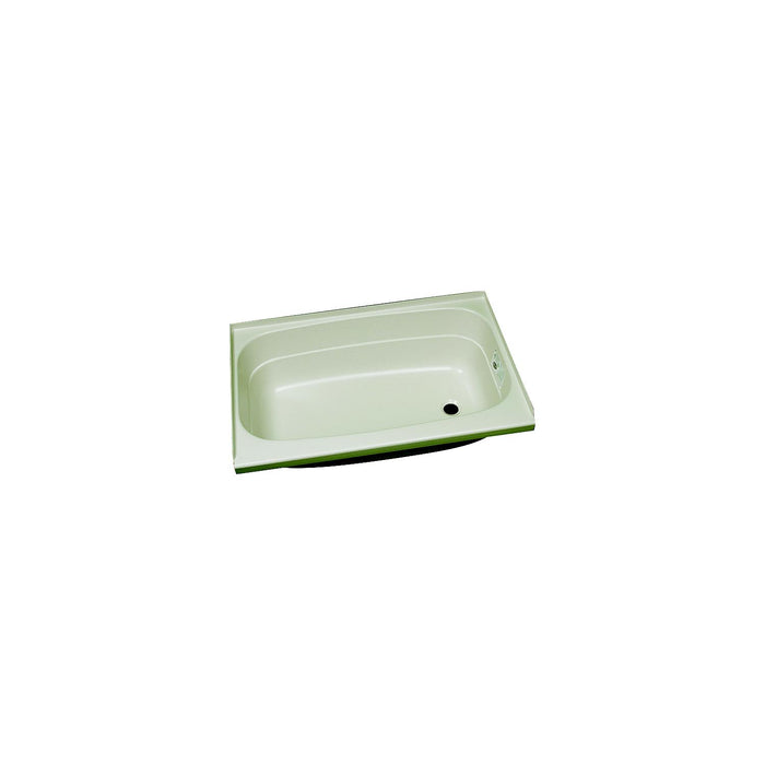 Specialty Recreation BT2440PR Right Drain Bathtub, 24" x 40", Parchment