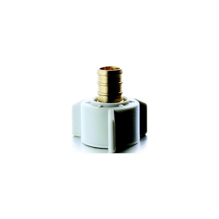 Bristol Products 49BPSA44G QestPEX Swivel Adapter w/ Plastic Nut 1/2" PEX x 1/2", FPT Swivel
