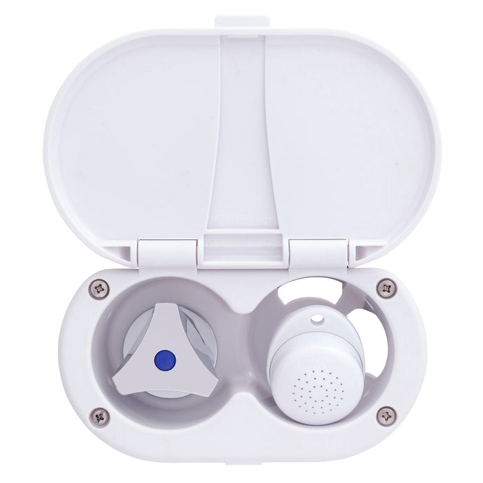 Ambassador Marine 136-0207-AW Trinidad- Transom Shower (Cold Only), Arctic White Cup & Lid, Small Arctic White Sprayer, 10' White Rubber Hose, Chrome Trinidad Handle