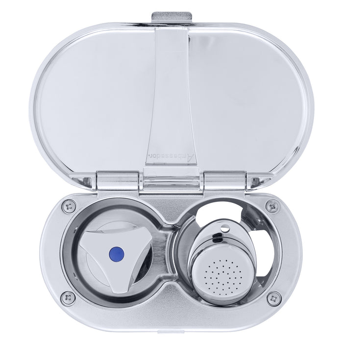 Ambassador Marine 136-0207-CW Trinidad- Transom Shower (Cold Only), Chrome Cup & Lid, Small Chrome Sprayer, 10' White Rubber Hose, Chrome Trinidad Handle