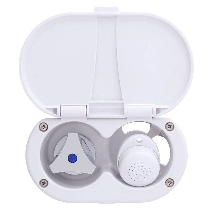 Ambassador Marine 136-0208-AW Trinidad- Transom Shower (Cold Only), Arctic White Cup & Lid, Small Arctic White Sprayer, 6' Stainless Steel Hose, Chrome Trinidad Handle