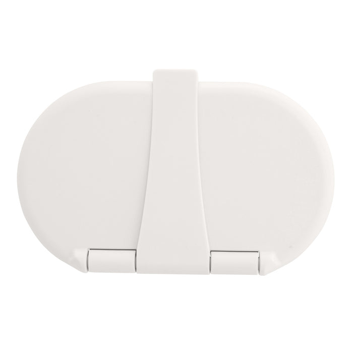 Ambassador Marine 136-0208-WH Trinidad- Transom Shower (Cold Only), Warm White Cup & Lid, Small Warm White Sprayer, 6' Stainless Steel Hose, Chrome Trinidad Handle
