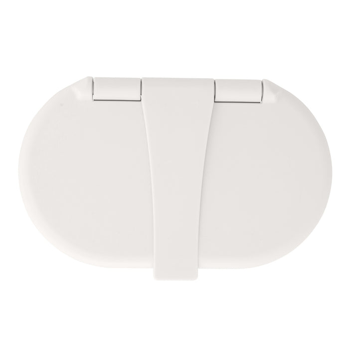 Ambassador Marine 136-0208-WH Trinidad- Transom Shower (Cold Only), Warm White Cup & Lid, Small Warm White Sprayer, 6' Stainless Steel Hose, Chrome Trinidad Handle