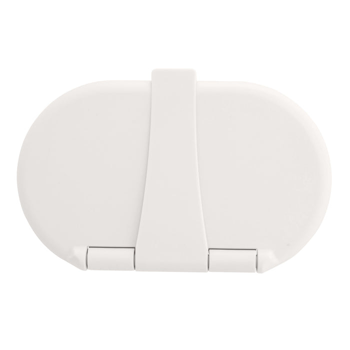 Ambassador Marine 136-0216-WH Trinidad- Transom Shower (Cold Only), Warm White Cup & Lid, Hammer-Head Warm White Sprayer, 6' Stainless Steel Hose, Chrome Trinidad Handle