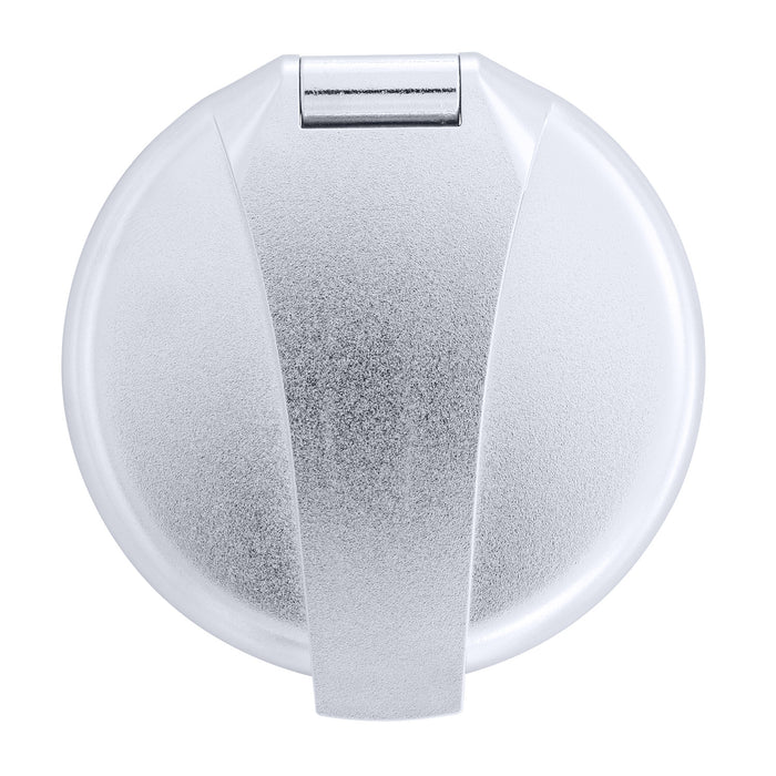 Ambassador Marine 136-1711-CP Aidack- Recessed Control Valve (Hot/Cold Mixer), Chrome Cup & Lid, Chrome Aidack Handle