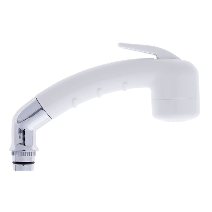 Ambassador Marine 138-0005-AW-R Small Marine Sprayer (for Faucet), No Hook, 15/1-M w/Locking Teeth (Arctic White)