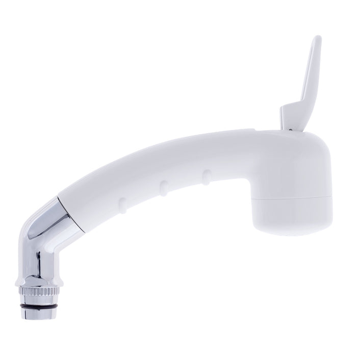 Ambassador Marine 138-0005-AW-R Small Marine Sprayer (for Faucet), No Hook, 15/1-M w/Locking Teeth (Arctic White)