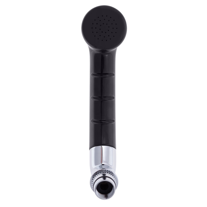 Ambassador Marine 138-0005-KP-R Small Marine Sprayer (for Faucet), No Hook, 15/1-M w/Locking Teeth (Black)
