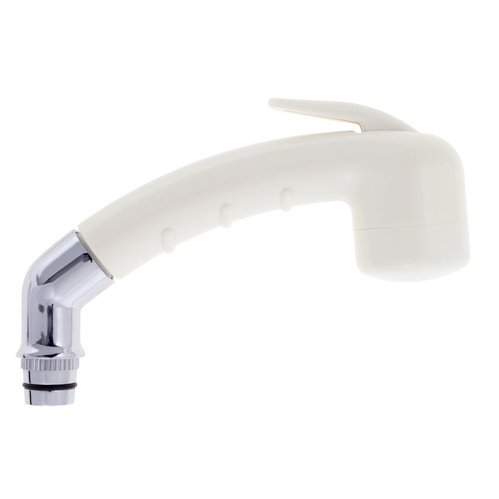 Ambassador Marine 138-0005-WH-R Small Marine Sprayer (for Faucet), No Hook, 15/1-M w/Locking Teeth (Warm White)