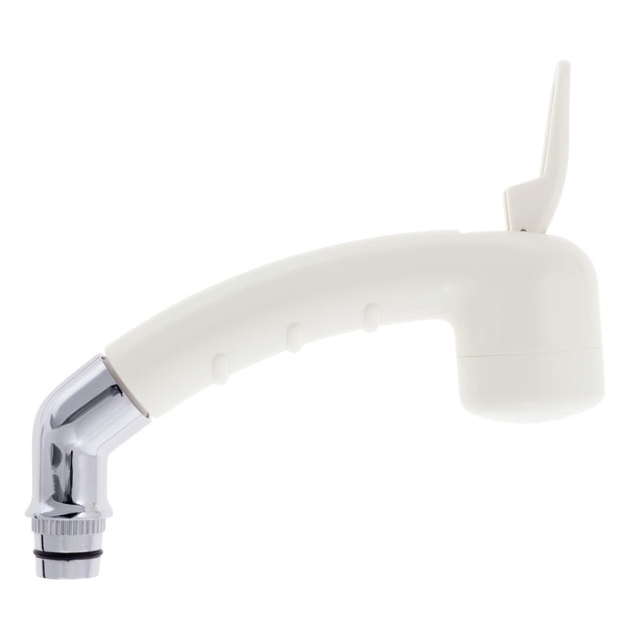 Ambassador Marine 138-0005-WH-R Small Marine Sprayer (for Faucet), No Hook, 15/1-M w/Locking Teeth (Warm White)