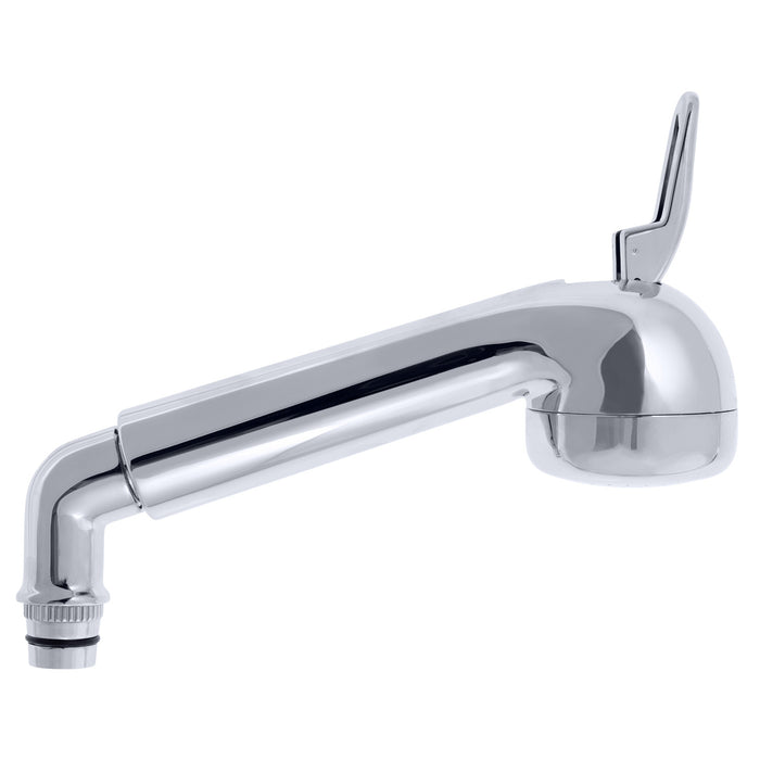 Ambassador Marine 138-0105-CP Large Marine Sprayer (for Faucet) (with Locking Teeth), No Hook (Chrome)