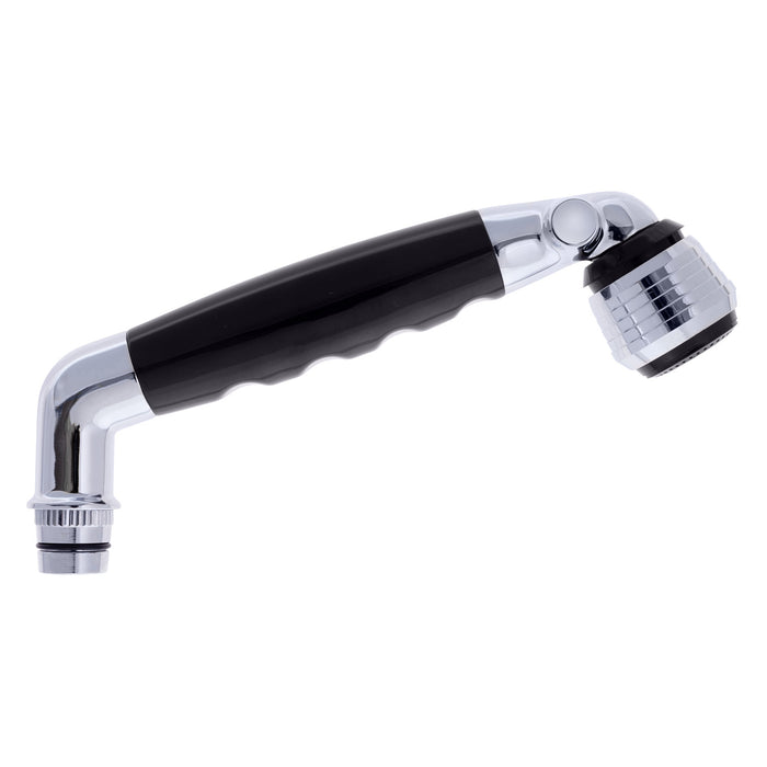 Rociador clásico Ambassador Marine 138-0205-CK-R (para grifo), 15/1-M con dientes de bloqueo (cromo/negro)