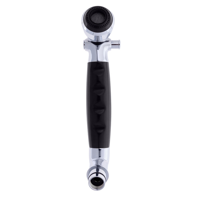 Rociador clásico Ambassador Marine 138-0207-CK (para grifo), 15/1-M, sin dientes de bloqueo (cromo/negro)