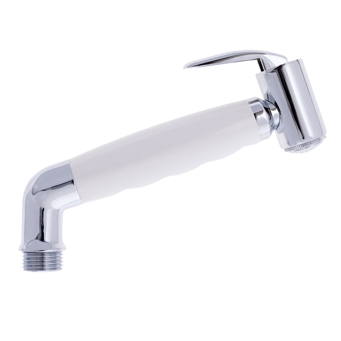 Ambassador Marine 138-0303-CA-R Hammer-Head Sprayer, No Hook, w/Elbow 1/2" NPS (Chrome/Arctic White)