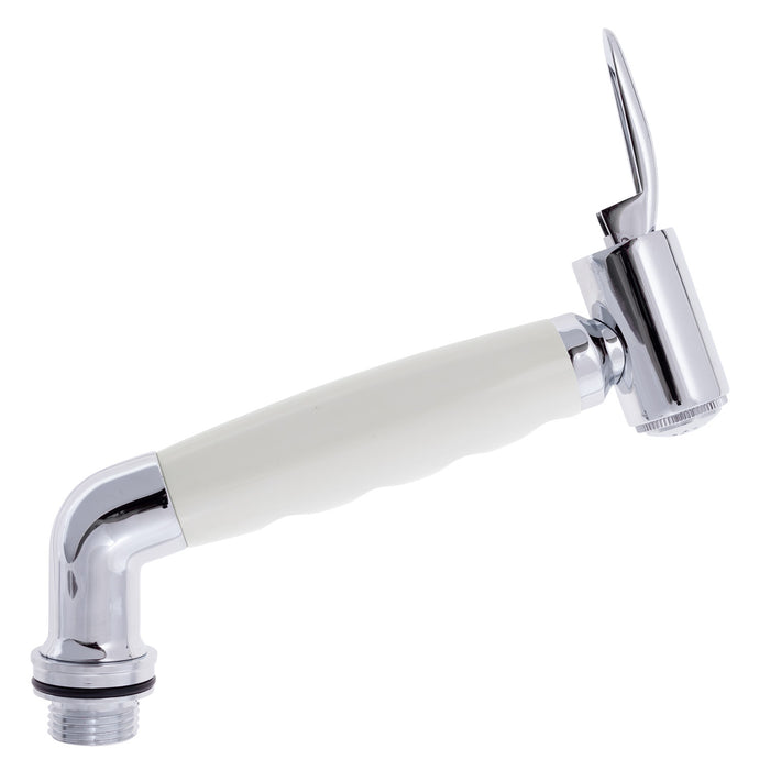 Ambassador Marine 138-0311-CW Hammer-Head Sprayer w/Elbow (for Elite Deck Holder), No Hook (Chrome/Warm White)