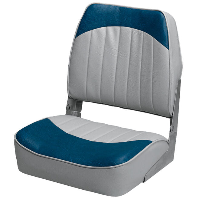 Wise Seats 8WD734PLS-660 Wise Economy Fold Down Fishing Seat, Grey/Navy