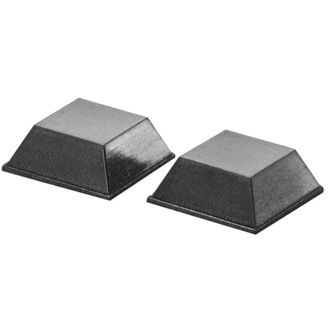 Taylor Made Products 1167 Taylor Adhesive-Backed Rubber Door Pads 3/4" x 3/4" (2, per Pack)