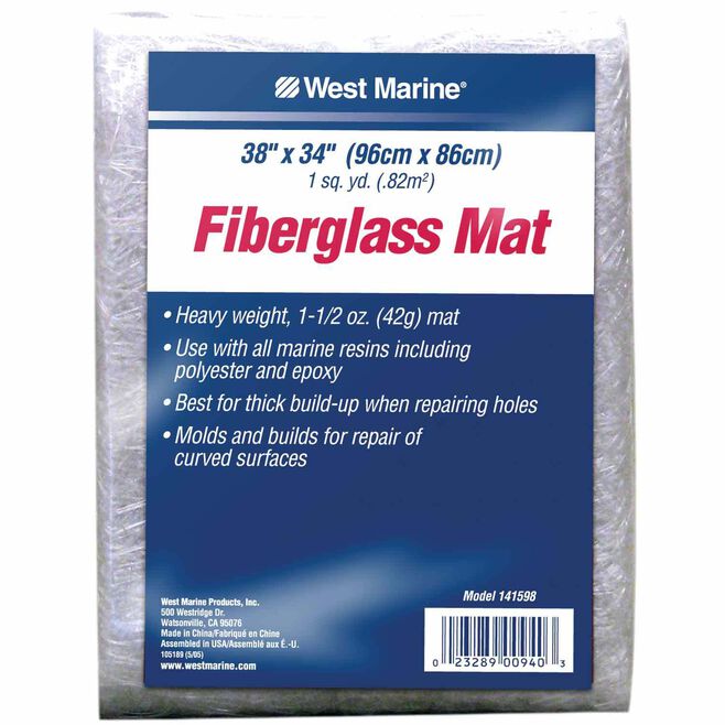 Fibre Glass-Evercoat 100942 Mat, 38" x 30"