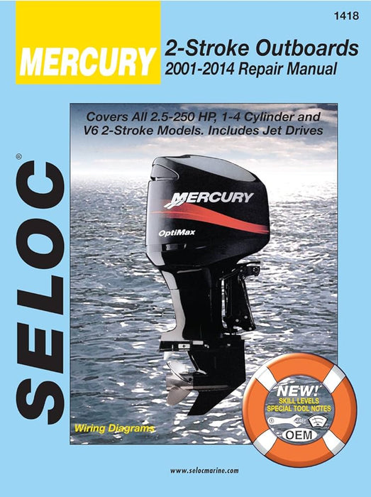 Manual del motor Seloc Fuerabordas Mercury Mariner