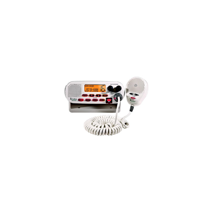 Cobra Electronics MR F45-D Class-D DSC VHF Radio Flush Mount White