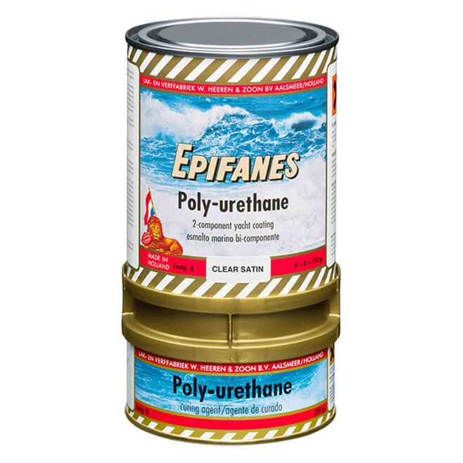 Epifanes PUCS.750 2-Part Clear Satin Polyurethane