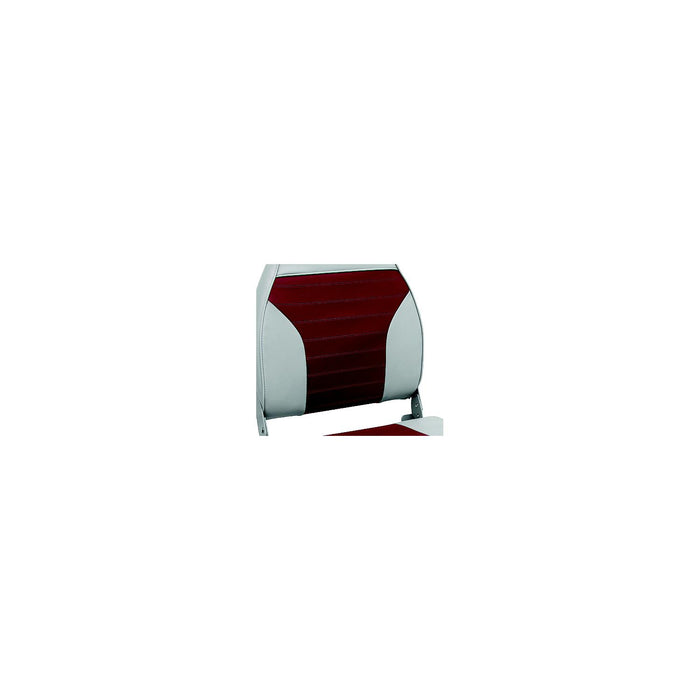 Wise Seats 8WD588PLS-661 Wise Mid Back Fishing Seat, Grey/Red