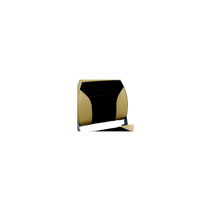 Wise Seats 8WD588PLS-662 Wise Mid Back Fishing Seat, Sand/Brown