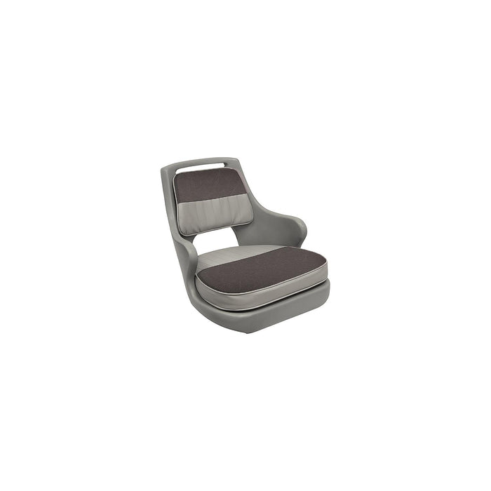 Wise Seats 8WD015-3-664 Wise Freshwater Bucket Seat W/Cushions, Gray/Charcoal Gray Shell