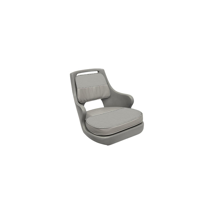 Wise Seats 8WD015-3-717 Wise Freshwater Bucket Seat W/Cushions, Gray -Gray Shell
