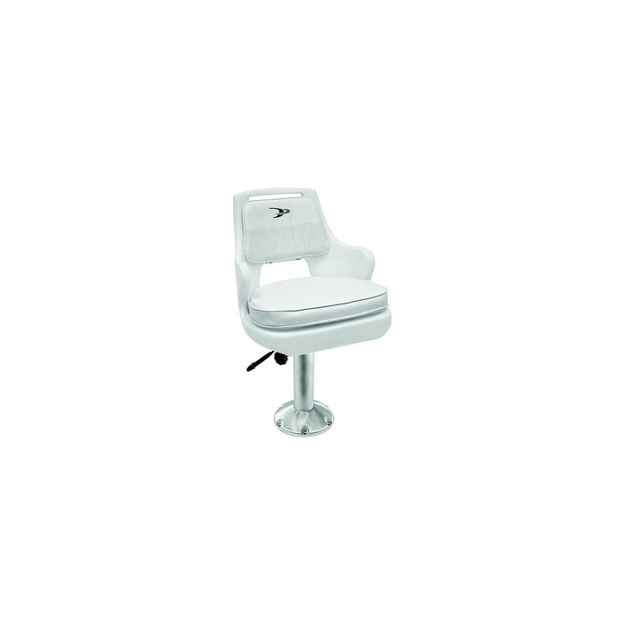 Wise Seats 8WD015-710 Pilot Chair Package With Cushions, 15" Pedestal w/Slide