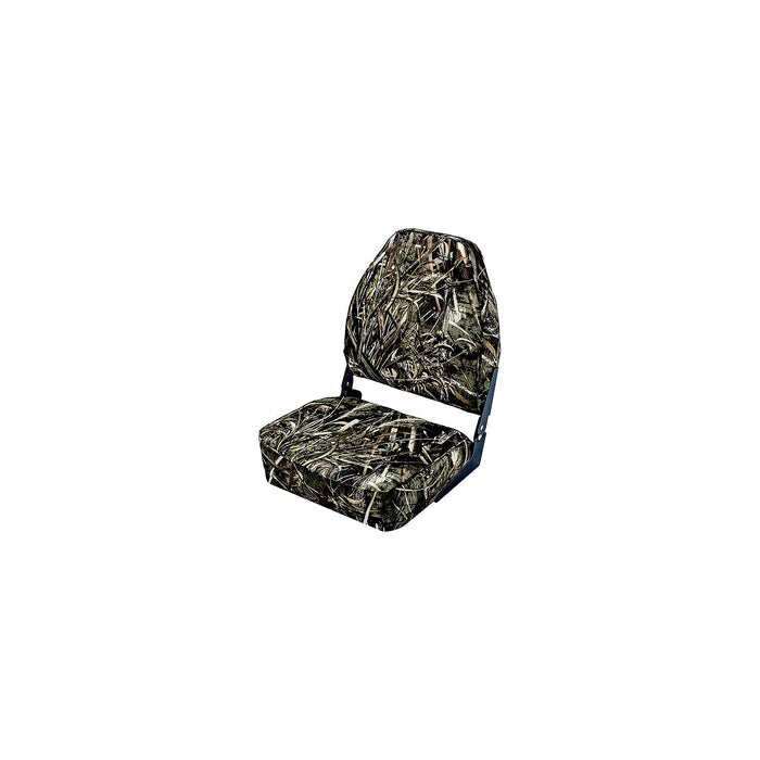 Wise Seats 8WD617PLS-733 Wise Camouflage High-Back Fold-Down Seat, Real Tree Max 5